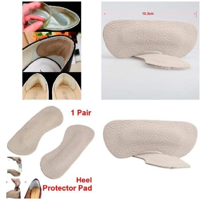 10 Paar Fußpflege Schuhe Pads Rindsleder Einlegesohle High Heel Kissen – Bild 4