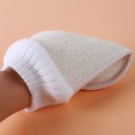Natürliches Luffa Handschuhe Badepeeling – Bild 7