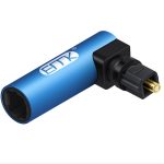 Audioadapter für EMK Square Port to Square Port-Glasfaser-Konvertierungskopf