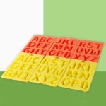 A-Z 3-in-1-Buchstaben-Eiswürfel-Eisbox-Silikon-Eiswürfelschalen-Set, 3 in 1 LetterShalpe(Yellow), 3 in 1 LetterShalpe(Orange) – Bild 6