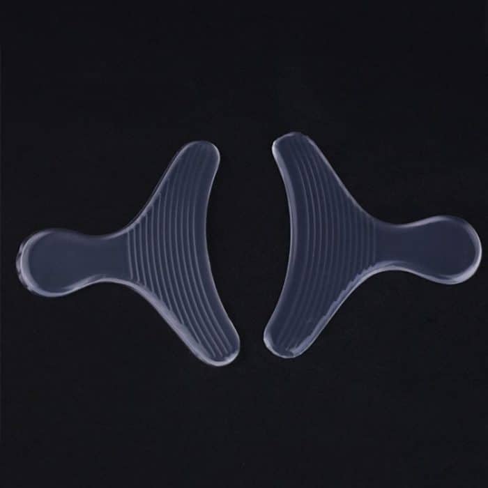 TBD02385962.jpg 5 Paar Silikon T-förmige unsichtbare Innensohle Verschleißfeste hochhackige Aufkleber – Bild 1