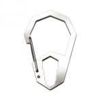 EDC Outdoor Camping Werkzeug Außensechskantschlüssel Karabiner Edelstahl Kletterschnalle Multifunktions-Schlüsselanhänger Hängeschnalle