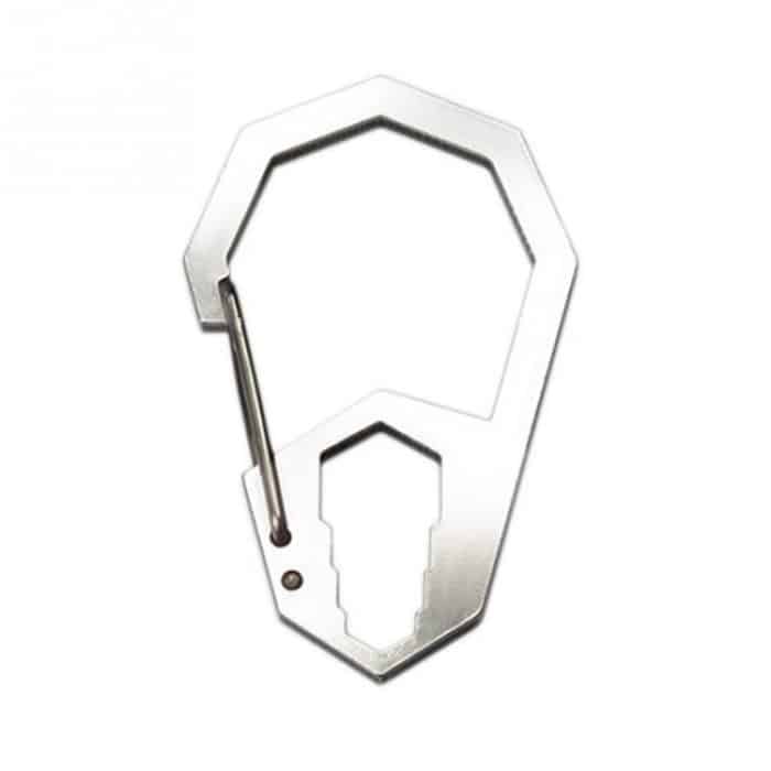 TBD02444225.jpg EDC Outdoor Camping Werkzeug Außensechskantschlüssel Karabiner Edelstahl Kletterschnalle Multifunktions-Schlüsselanhänger Hängeschnalle – Bild 1