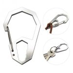 EDC Outdoor Camping Werkzeug Außensechskantschlüssel Karabiner Edelstahl Kletterschnalle Multifunktions-Schlüsselanhänger Hängeschnalle – Bild 3