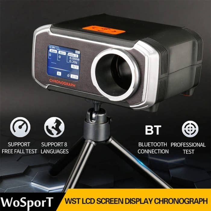WOSPort-LCD-Bildschirmanzeige Chronograph Speed ​​Tester, App Bluetooth-Synchronisation acht Sprachen anzeigen Geschwindigkeitsmessung – Bild 3