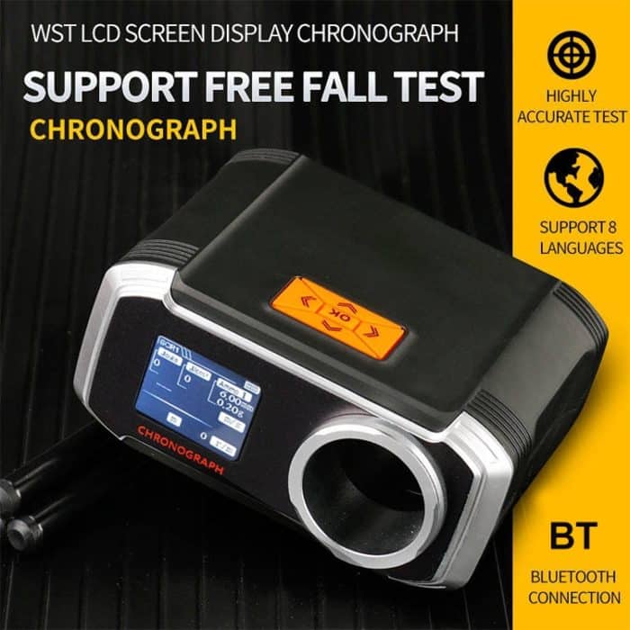 WOSPort-LCD-Bildschirmanzeige Chronograph Speed ​​Tester, App Bluetooth-Synchronisation acht Sprachen anzeigen Geschwindigkeitsmessung – Bild 6