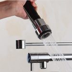 Küchenspüle Chrom Wasserhahn Düse Ersatzkopf Hand ABS Sprinkler – Bild 7