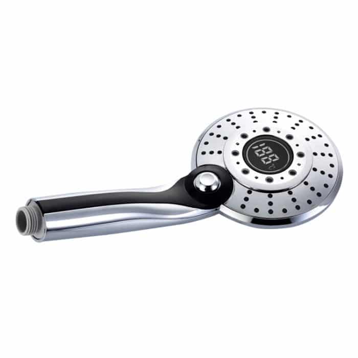 Handheld Digital Display Badezimmer Temperaturregelung Duschkopf – Bild 3