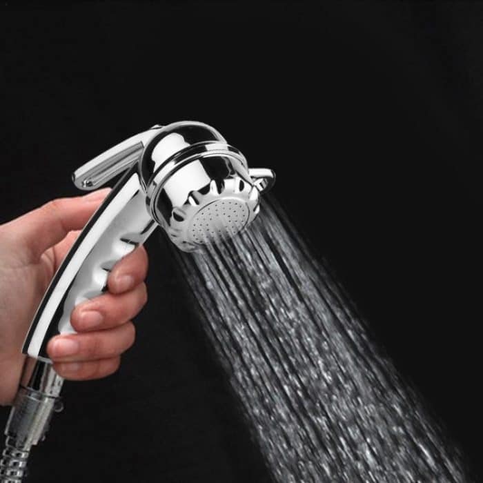 ABS Handheld Einstellbare Druckbeaufschlagung Wassersparender Badezimmerduschkopf – Bild 1