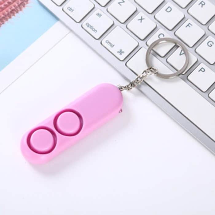 5 PCS 120dB Lautes Volumen Frauen Anti-Wolf Alarm Schlüsselbund, zufällige Farblieferung – Bild 3