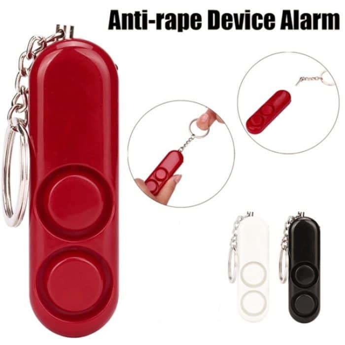 5 PCS 120dB Lautes Volumen Frauen Anti-Wolf Alarm Schlüsselbund, zufällige Farblieferung – Bild 6