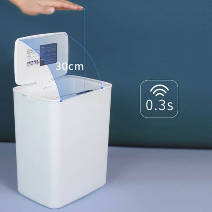 Vollautomatischer, mit Lippe abgedeckter Haushalt, Wohnzimmer, Küche, Badezimmer, intelligenter Induktions-Mülleimer, Battery Type, Charged Type – Bild 13