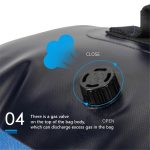 60L Outdoor Schwimmen Tauchen Surfen Voll Wasserdichter Rucksack Große Kapazität Bergsteigen Ausrüstung Tasche – Bild 7