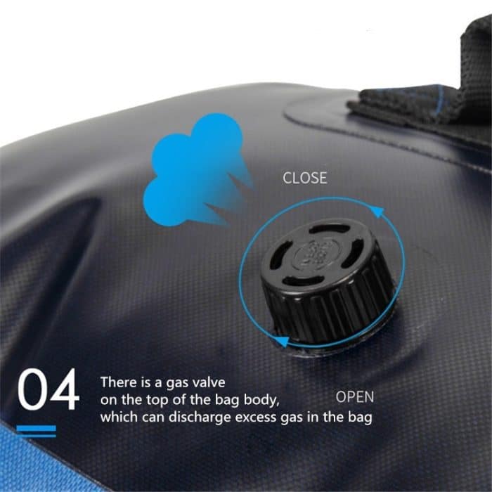 60L Outdoor Schwimmen Tauchen Surfen Voll Wasserdichter Rucksack Große Kapazität Bergsteigen Ausrüstung Tasche – Bild 7