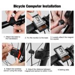 WEST BIKING Wireless Solar Code Tisch Mountain Rennrad Große Zeichen Code Tabelle Fünf Sprachen Wasserdichter Tachometer – Bild 15