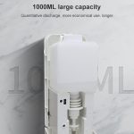 1000 ml automatische Induktions-Desinfektionsmaschine, Alkoholsprüher, Induktionstyp, berührungsloser Wand-Seifenspender, Foam, Spray, Liquid Drop – Bild 7
