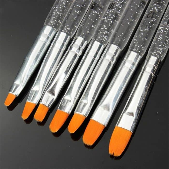 3 STÜCKE UV Gel Acryl Kristall Design Builder Malerei Nail Art Pinsel Stift Werkzeug Set Kristall Malerei Zeichnung Carving Pen Set – Bild 4