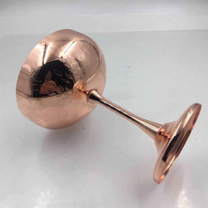 2 Stück 304 Edelstahlbecher mit Weizenähren-Aufdruck, Martini-Becher, Weinglas, Trinkgeschirr – Bild 4