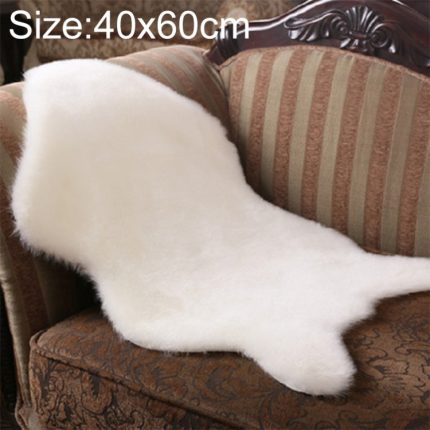 Nachahmung Wolle Soft Home Wohnzimmer Teppich Sofa Kissen Matten, 40x60cm, 60x90cm