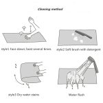 Geometrischer Gitterteppich, rutschfeste Matte für Küche und Bad, 40x60cm, 40x120cm, 50x80cm, 50x160cm, 40x60cm + 40x120cm, 50x80cm + 50x160cm – Bild 5