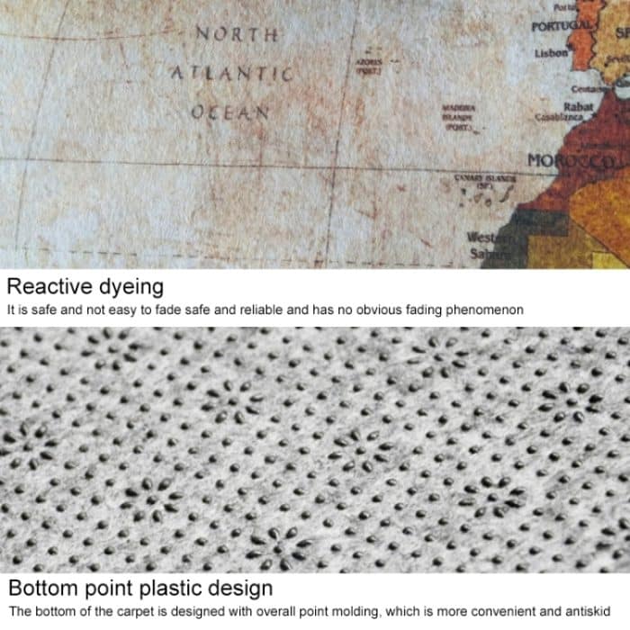 Retro Matte Flanell Samt Teppich Spielen Basketball Spiel Matten Baby Krabbeln Bett Teppiche, 99.1x152.4cm, 121.9x160cm – Bild 3