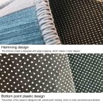 Einfache moderne abstrakte Gitterteppiche Wohnzimmer Schlafzimmer Bodenmatte, 40x60cm, 50x80cm, 60x90cm, 80x120cm, 80x160cm, 140x200cm, 160x230cm, 180x260cm, 200x300cm – Bild 4