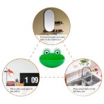 Badezimmer-Seifenbox mit niedlichem Cartoon-Motiv, starkem Saugnapf und Abfluss, Suction Cup Drain Soap Box – Bild 4