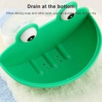 Badezimmer-Seifenbox mit niedlichem Cartoon-Motiv, starkem Saugnapf und Abfluss, Suction Cup Drain Soap Box – Bild 7