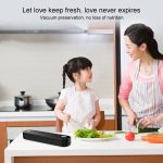 Lebensmittel Kleine Vakuumiermaschine Haushalt USB Lade Automatische Küche Frischhaltemaschine – Bild 7