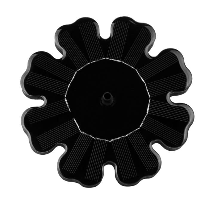 Solar-Blütenblatt-Brunnen, schwimmender Brunnen, Teich, Gartendekoration, Solar Petal Fountain – Bild 3