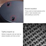 Tragbare, multifunktionale, hohle, feuerfeste Mückenspulenbox für den Außenbereich mit Deckel – Bild 3