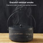 Tragbare, multifunktionale, hohle, feuerfeste Mückenspulenbox für den Außenbereich mit Deckel – Bild 7