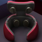 Vierköpfiges Schulter- und Nackenmassagegerät, Puls-Nackenschutz – Bild 5