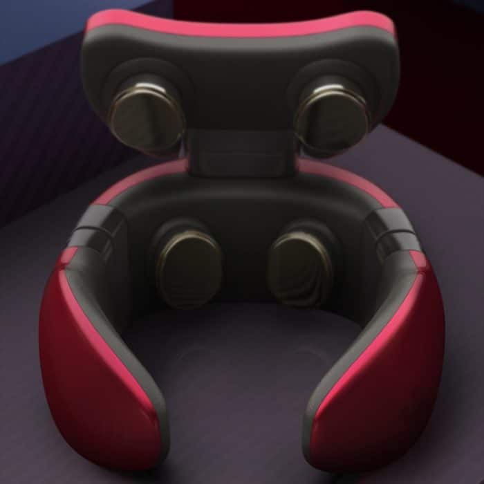 Vierköpfiges Schulter- und Nackenmassagegerät, Puls-Nackenschutz – Bild 5