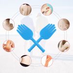 Multifunktionales Massagegerät Fitness Silikon Meridian Shooting Silikon Massagegerät – Bild 9