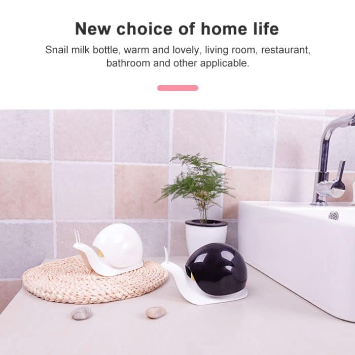 Kreative Schnecken-Händedesinfektionsflasche, Push-Typ-Lotion-Duschgel-Flasche, Snail Hand Sanitiser Bottle – Bild 6