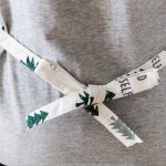 Bedruckte Schürze aus Baumwollleinen im nordischen Stil – Bild 4