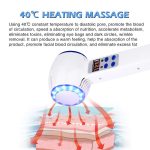 Gesichtspflegegerät Hot Cold Hammer Kryotherapie Blue Photon Akne Behandlung Haut Beauty Massagegerät Lifting Rejuvenation Facial Machine – Bild 11