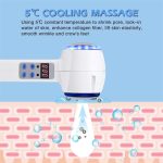 Gesichtspflegegerät Hot Cold Hammer Kryotherapie Blue Photon Akne Behandlung Haut Beauty Massagegerät Lifting Rejuvenation Facial Machine – Bild 15