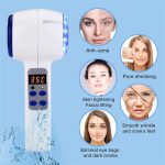Gesichtspflegegerät Hot Cold Hammer Kryotherapie Blue Photon Akne Behandlung Haut Beauty Massagegerät Lifting Rejuvenation Facial Machine – Bild 16