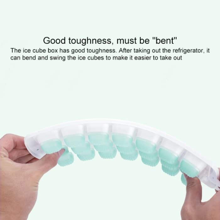 Summer 21 Grid Cool selbstgemachte Eiswürfelform mit Deckel, 21 Grid(Pink), 21 Grid(Blue), 21 Grid(Green) – Bild 4