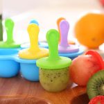 Silikon Mini Ice Pops Form Eiscreme Ball Lolly Maker Popsicle Formen Baby DIY Nahrungsergänzung Werkzeug – Bild 5