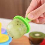 Silikon Mini Ice Pops Form Eiscreme Ball Lolly Maker Popsicle Formen Baby DIY Nahrungsergänzung Werkzeug – Bild 6