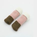 24 Stück leise, verschleißfeste, rutschfeste, gepolsterte Doppelstuhl-Fußabdeckung, Chair Foot Cover – Bild 6