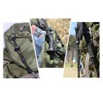 Outdoor Bergsteiger Rucksack Hängende Trekkingstange Seil Schnalle Feste Schnalle Elastisches Seil – Bild 6