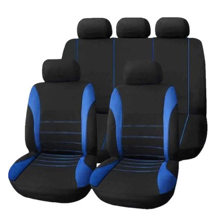 9-teiliges Vier-Jahreszeiten-Universal-Sitzbezug-Kissen, Auto-Fell-Sitzbezüge-Set, Universal-Kissen