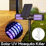 Solar Mosquito Killer Outdoor Wasserdichte Garten Licht Villa Outdoor Moskito-Falle – Bild 2