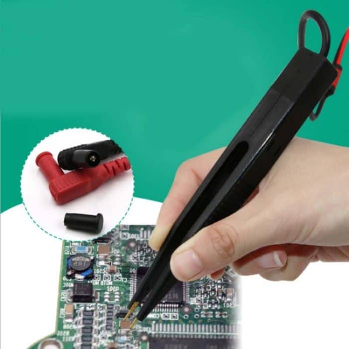 Chip Test Leads Komponente LCR Testing Tool Multimeter Tester Meter Pen Test Probe Lead Pinzette – Bild 1