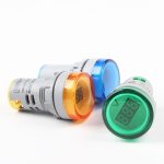 AD16-22DSV Mini-Digitalanzeige, 60–500 V, allgemeine Anzeige, AC-Voltmeter, offenes Loch: 22 mm, 60-500V Red, 60-500V Green, 60-500V Yellow, 60-500V Blue, 60-500V White – Bild 5