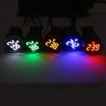 AD16-22DSV Mini-Digitalanzeige, 60–500 V, allgemeine Anzeige, AC-Voltmeter, offenes Loch: 22 mm, 60-500V Red, 60-500V Green, 60-500V Yellow, 60-500V Blue, 60-500V White – Bild 8